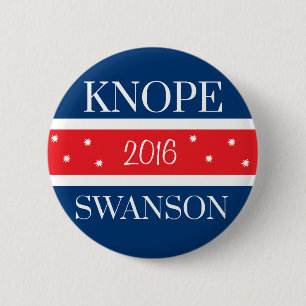 Badge Rond 5 Cm Vote Knope