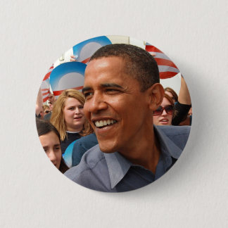 Badge Rond 5 Cm Vote Obama -08 ' -