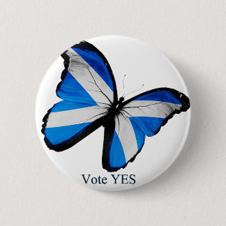 Badge Rond 5 Cm Vote oui pour l'indépendance écossaise