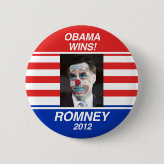 Badge Rond 5 Cm Vote pour Romney