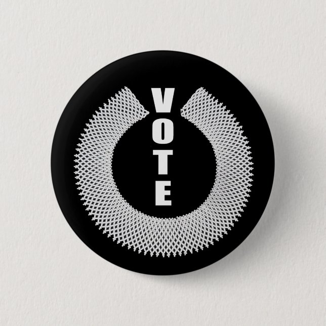BADGE ROND 5 CM VOTE RBG (Devant)