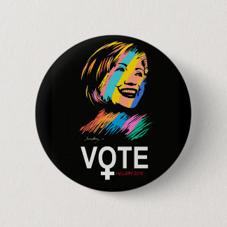 Badge Rond 5 Cm voteHILLARY2016