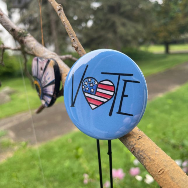BADGE ROND 5 CM VOTER (Créateur téléchargé)
