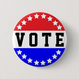 Badge Rond 5 Cm VOTEZ !bouton