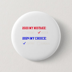 Badge Rond 5 Cm Votez Pour Trump - Paix Pour L'Avenir !