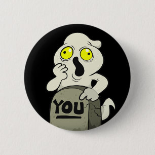 Badge Rond 5 Cm Votre fantôme