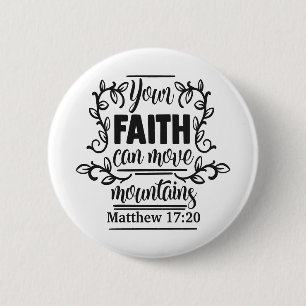 Badge Rond 5 Cm votre foi peut déplacer des montagnes.svg