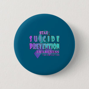Badge Rond 5 Cm Votre histoire n'est pas terminée Restez Préventio