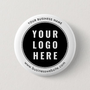 Badge Rond 5 Cm Votre logo d'entreprise Événements promotionnels m