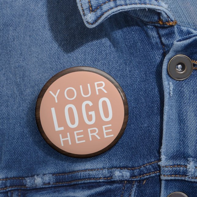 Badge Rond 5 Cm Votre logo d'entreprise Promotions personnalisées (Your Business Logo Company Promotional Custom Button)