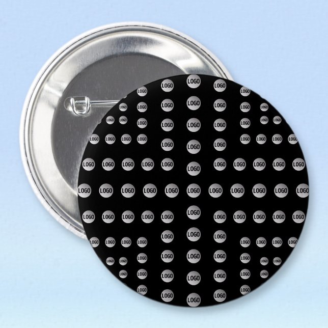 Badge Rond 5 Cm Votre logo ou toute image | Motif moderne unique (Créateur téléchargé)