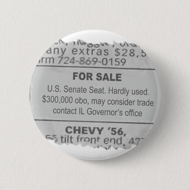 Badge Rond 5 Cm Voulez les annonces - (Devant)