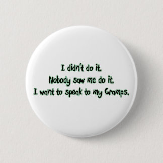 Badge Rond 5 Cm Voulez parler au papy