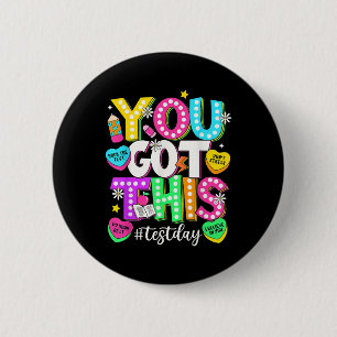 Badge Rond 5 Cm Vous Avez Ce Jour De Test Vous Avez Ce Thé De Jour