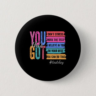 Badge Rond 5 Cm Vous avez cette journée de test motivationnel ense