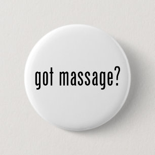 Badge Rond 5 Cm Vous avez reçu un massage ?