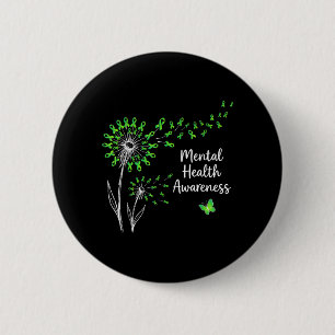 Badge Rond 5 Cm Vous comptez Vous êtes assez Pissenlits Santé ment