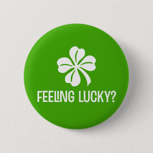 Badge Rond 5 Cm Vous êtes chanceux ?