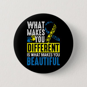 Badge Rond 5 Cm Vous Fait Différent, C'Est Ce Qui Vous Rend Beau