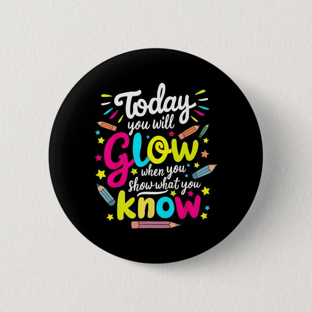 Badge Rond 5 Cm Vous Gluirez Lorsque Vous Montrez Ce Que Vous Save (Devant)