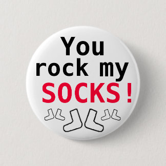 Badge Rond 5 Cm Vous me basculez des chaussettes