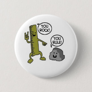 Badge Rond 5 Cm vous vous basculez règle