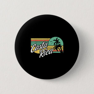 Badge Rond 5 Cm voyage de filles au Costa Rica tenue de voyage au