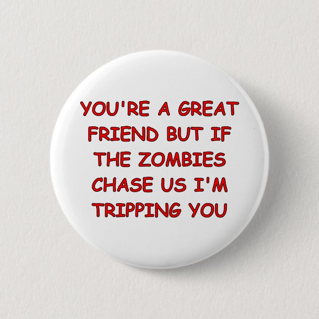 Badge Rond 5 Cm Voyage de zombi (Devant)