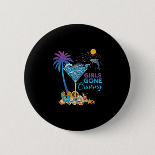 Badge Rond 5 Cm Voyage des femmes partie en croisière 2026 Croisiè