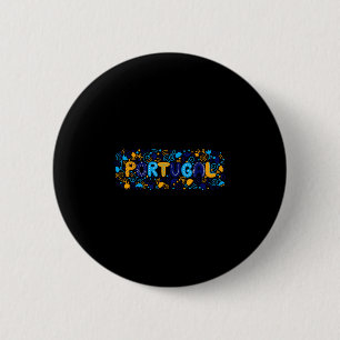 Badge Rond 5 Cm Voyage Europe Portugal Lisbon Portugais Vacances 