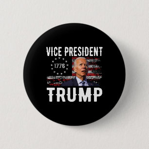 Badge Rond 5 Cm Vp Trump Funny Biden Election Vp Trump 2024