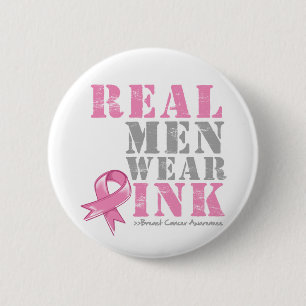 Badge Rond 5 Cm Vrai rose de vêtements pour hommes