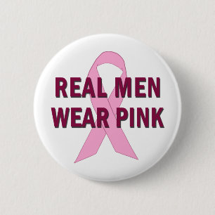 Badge Rond 5 Cm Vrai rose de vêtements pour hommes pour la
