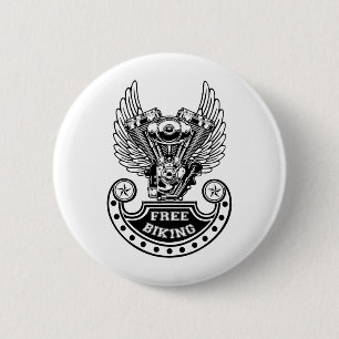 Badge Rond 5 Cm VTT gratuit