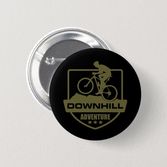Badge Rond 5 Cm VTT hors route (Devant & derrière)