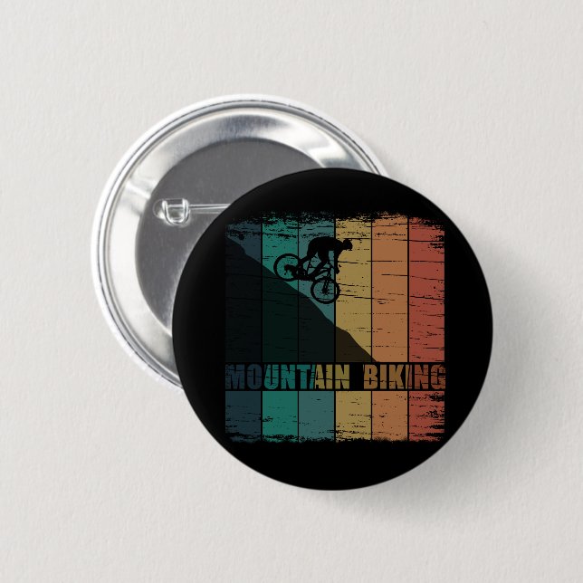 Badge Rond 5 Cm vtt tout terrain (Devant & derrière)