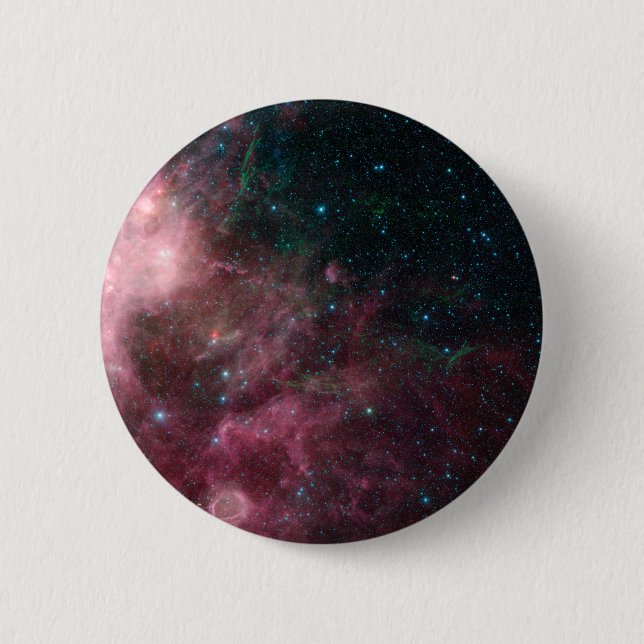 Badge Rond 5 Cm Vue Infrarouge Montrant La Naissance Et La Mort De (Devant)