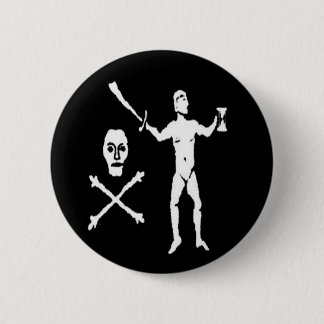 Badge Rond 5 Cm Walter Kennedy-Blanc