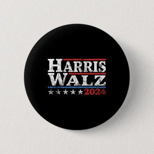 Badge Rond 5 Cm Walz 2024 Election Kamala Harris Tim Waltz 2024 23
