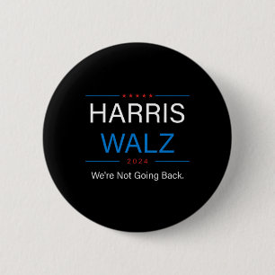 Badge Rond 5 Cm WAlzheimer 2024 Election Kamala Harris Tim W Waltz