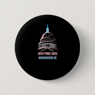 Badge Rond 5 Cm Washington Dc Pride 2025