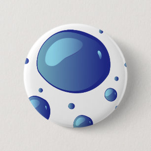 Badge Rond 5 Cm water