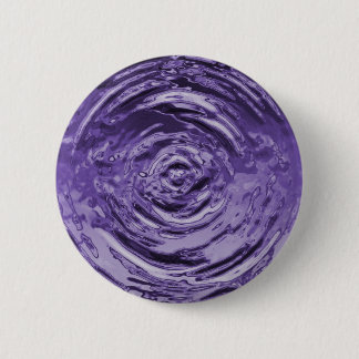Badge Rond 5 Cm Water Ripple Purple