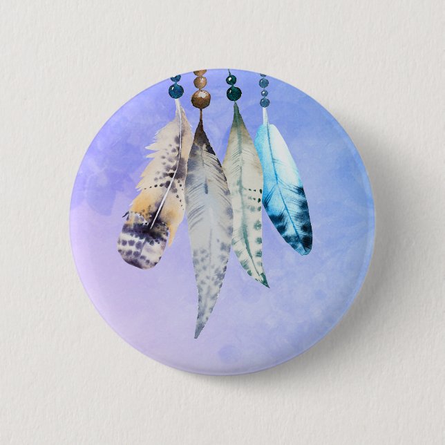 Badge Rond 5 Cm Watercolor (Devant)