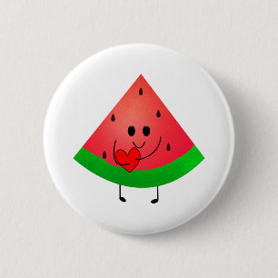 Badge Rond 5 Cm watermelon