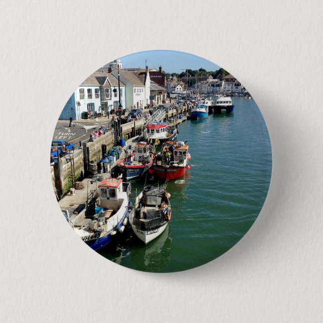 Badge Rond 5 Cm Waygood Weymouth ! (Devant)