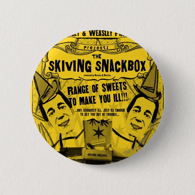 Badge Rond 5 Cm Weasley et produits Weasley (Devant)
