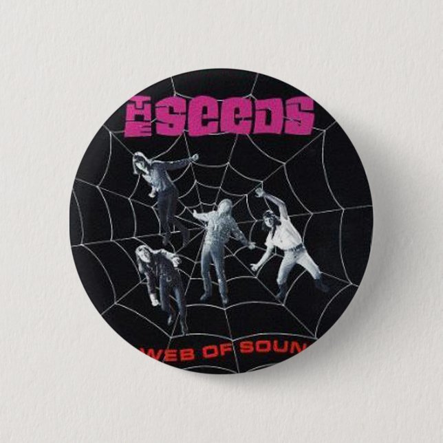 Badge Rond 5 Cm Web de bouton sain (Devant)