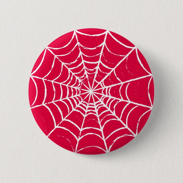 Badge Rond 5 Cm Web rose (Devant)
