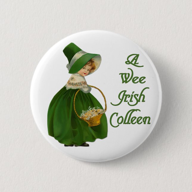 Badge Rond 5 Cm Wee Colleen (Devant)